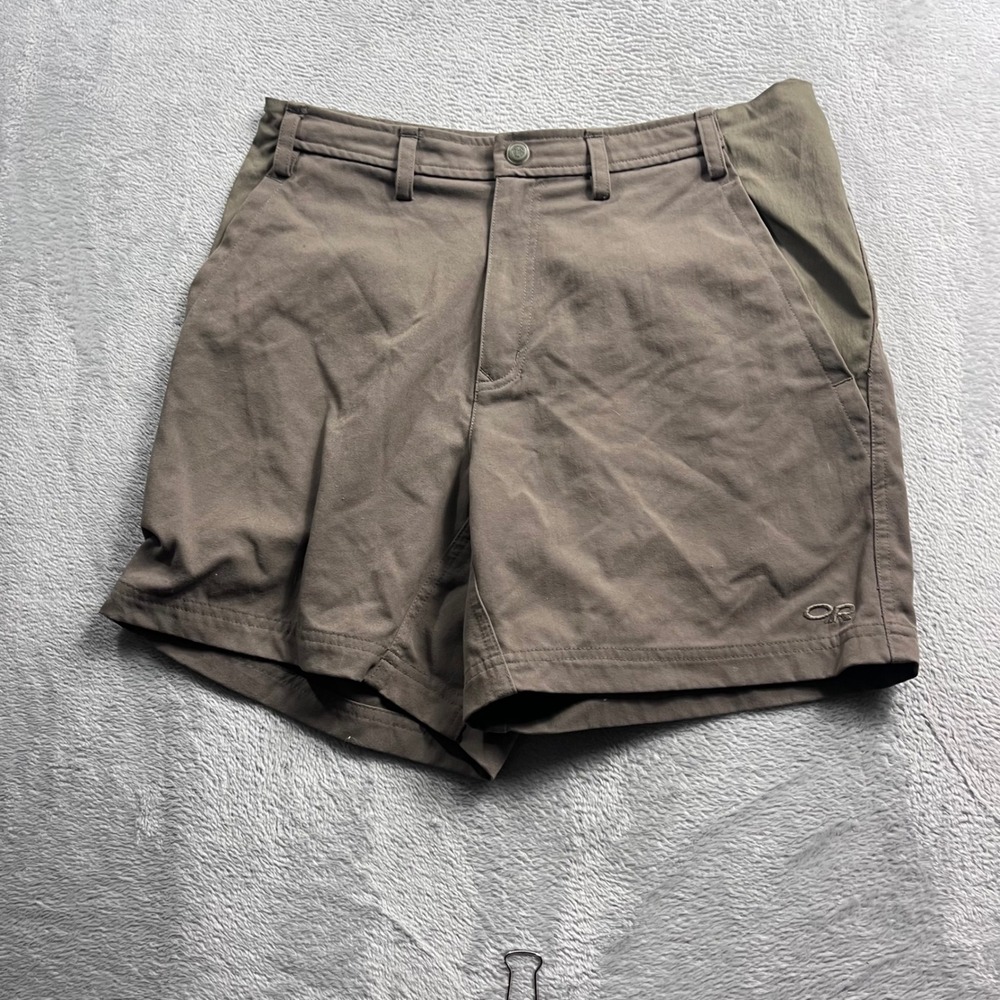 Outdoor Research Ferrosi Shorts Womens Medium Brown Hiking Climbing Technical